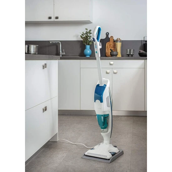 Auslauf ✔️ Rowenta Bodendampfreiniger Clean & Steam Revolution RY7757 | 2 In 1 Reingung | Verdampfer Für ätherische Öle | Alle Bodenarten | Anti-Kalk-Kartusche | Weiß/Blau 🥰 11 Auslauf ✔️ Rowenta Bodendampfreiniger Clean & Steam Revolution RY7757 | 2 In 1 Reingung | Verdampfer Für ätherische Öle | Alle Bodenarten | Anti-Kalk-Kartusche | Weiß/Blau 🥰 - Image 11