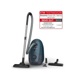 Brandneu ⌛ Rowenta Power XXL RO312, 450 W, Zylinder-Vakuum, Trocken, Staubbeutel, 4,5 L, Schaum, Hygienefilter 😀
