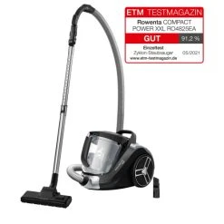 Beste Bewertungen von ❤️ Rowenta Compact Power XXL-Bodenstaubsauger RO4825 Schwarz/grau ⌛