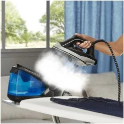 Brandneu ✨ Rowenta VR 8320 Dampfbügelstation, Dampfstoß 6,5 Bar - 350 G/min., Edelstahl-Bügelsohle 400 Dampfaustrittslöcher, Tropfstopp, 1,7 L Wassertank, Anti-Kalk, 2600 W ⌛ -Rowenta Verkäufe unnamed file 1407