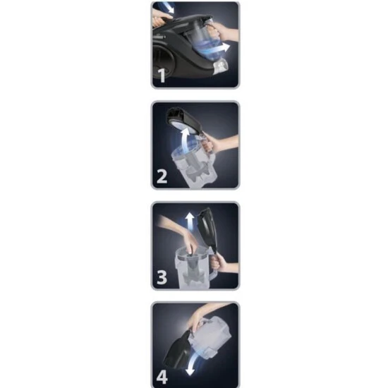 Brandneu 😉 ROWENTA RO6943EA X-TREM POWER CYCLONIC Kanister-Staubsauger Ohne Beutel - 2.5 L ❤️ 4 Brandneu 😉 ROWENTA RO6943EA X-TREM POWER CYCLONIC Kanister-Staubsauger Ohne Beutel - 2.5 L ❤️ - Image 4