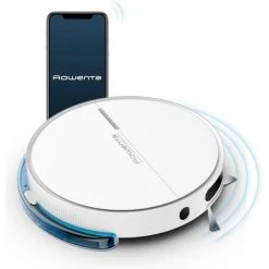 Besorgen 🔥 Rowenta RR7447 Xplorer S60 Allergy Connect Nass-Trocken-Saugroboter Weiß 65 DB ✔️