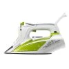 Aktion 😀 Rowenta DW9210, Dampfbügeleisen, Edelstahl-Bügelsohle, 2 M, 200 G/min, Grün, Weiß, 45 G/min ⌛