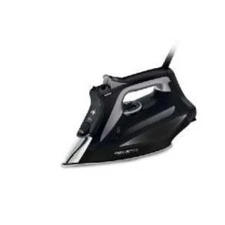 Budget ✨ Rowenta Focus Excel DW5320D1, Trocken- & Dampfbügeleisen, Mikrodampf 400 HD Laser-Grundplatte, 190 G/min, Schwarz, Grau, 45 G/min, 0,3 L ⭐