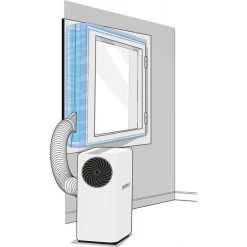 Budget 🛒 Rowenta XD 6620 Fenster Kit - Fensterabdichtungsset - Weiß 🔥 -Rowenta Verkäufe unnamed file 2489