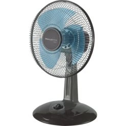 Am billigsten 🧨 Rowenta Tischventilator VU1930, Ventilator, Schwarz A-Ware 😍