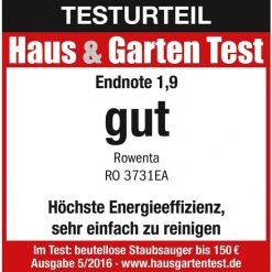 Schlussverkauf 😀 Rowenta Bodenstaubsauger Compact Power Cyclonic RO3731 Mit 1,5 L Staubbehältervolumen - Maximale Leistung: 750 W - Farbe: Schwarz 🤩 -Rowenta Verkäufe unnamed file 441
