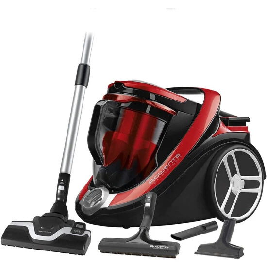 Auslauf 🔔 Rowenta RO7649 Silence Force Cyclonic Parkett | Beutelloser Staubsauger | Vacuum-Cleaner | Sehr Leise | 2,5L Staubvolumen | Tierhaar | Auto | Schwarz/Rot ✨ 2 Auslauf 🔔 Rowenta RO7649 Silence Force Cyclonic Parkett | Beutelloser Staubsauger | Vacuum-Cleaner | Sehr Leise | 2,5L Staubvolumen | Tierhaar | Auto | Schwarz/Rot ✨ - Image 2
