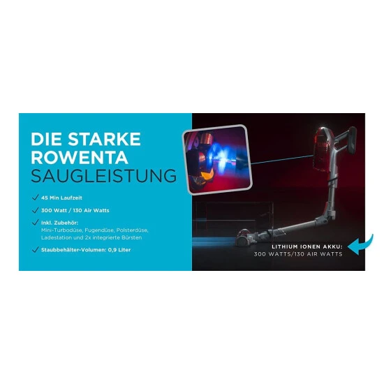 Angebote ❤️ Rowenta X-Force Flex 11.60, Beutellos, Grau, Rot, Trocken, 82 DB, Akku, Lithium-Ion (Li-Ion) 🔥 11 Angebote ❤️ Rowenta X-Force Flex 11.60, Beutellos, Grau, Rot, Trocken, 82 DB, Akku, Lithium-Ion (Li-Ion) 🔥 - Image 11